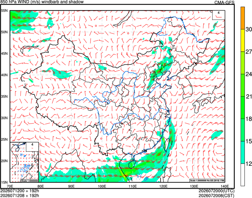 07/12 00时 +192小时