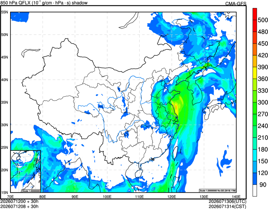 07/12 00时 +030小时