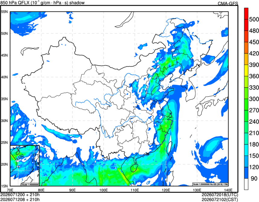 07/12 00时 +210小时