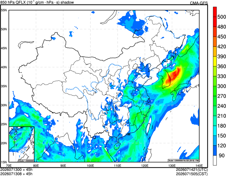 07/13 00时 +045小时