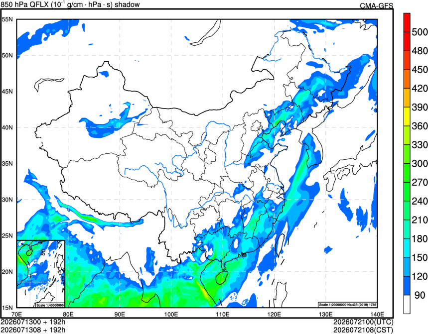 07/13 00时 +192小时