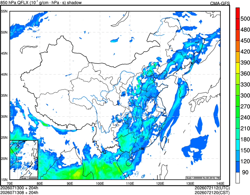 07/13 00时 +204小时
