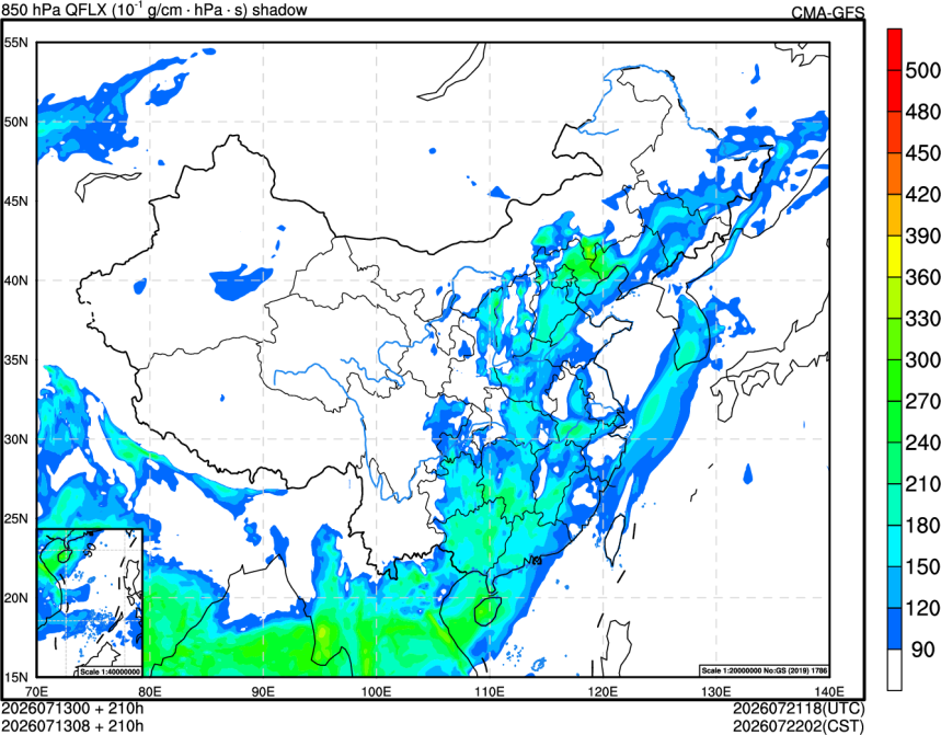 07/13 00时 +210小时