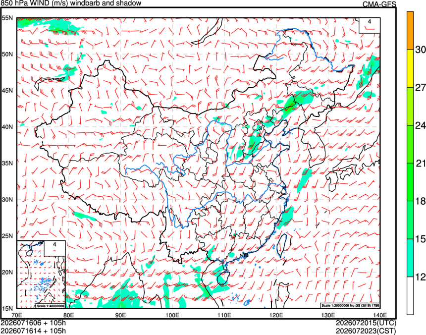 07/16 06时 +105小时