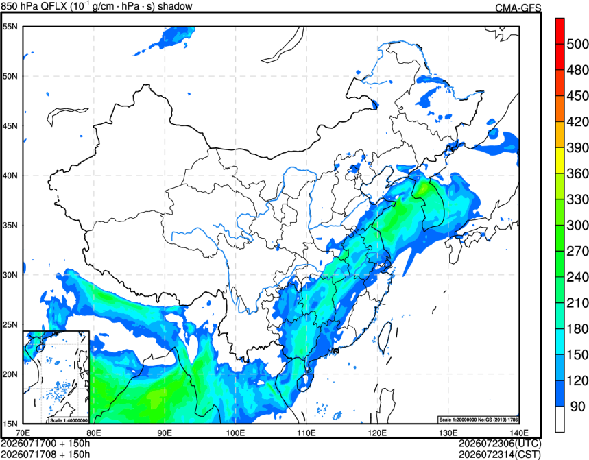 07/17 00时 +150小时