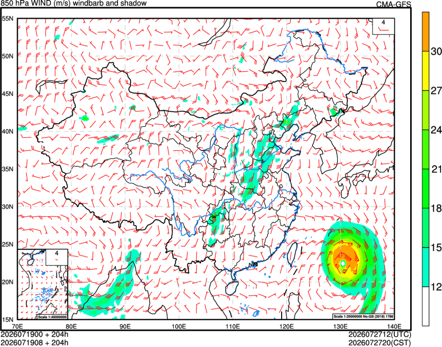 07/19 00时 +204小时