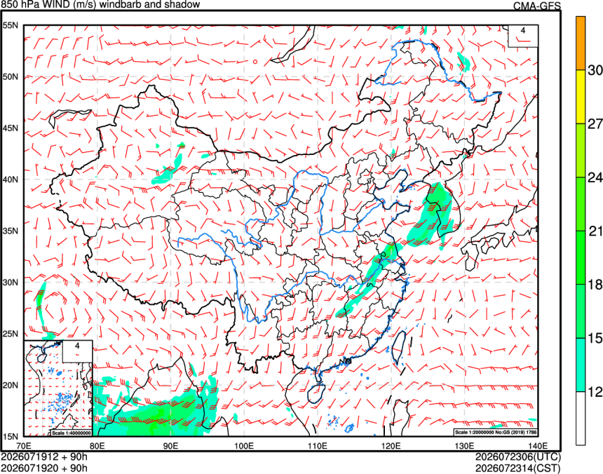 07/19 12时 +090小时