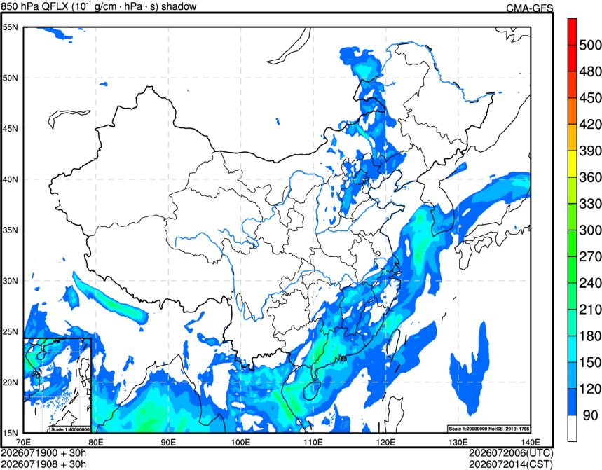 07/19 00时 +030小时