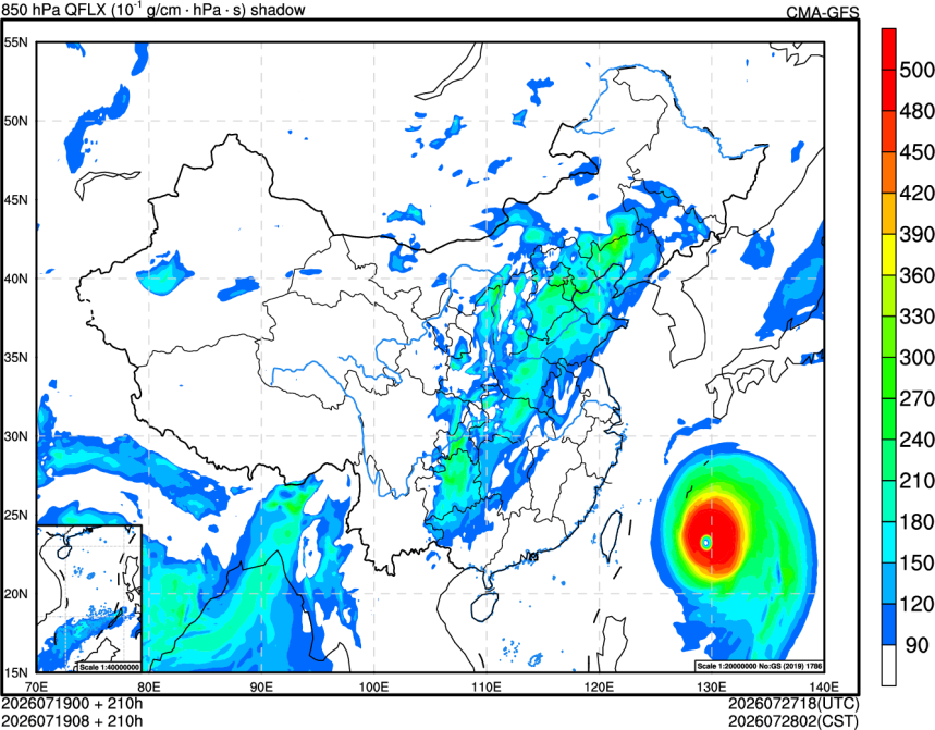 07/19 00时 +210小时