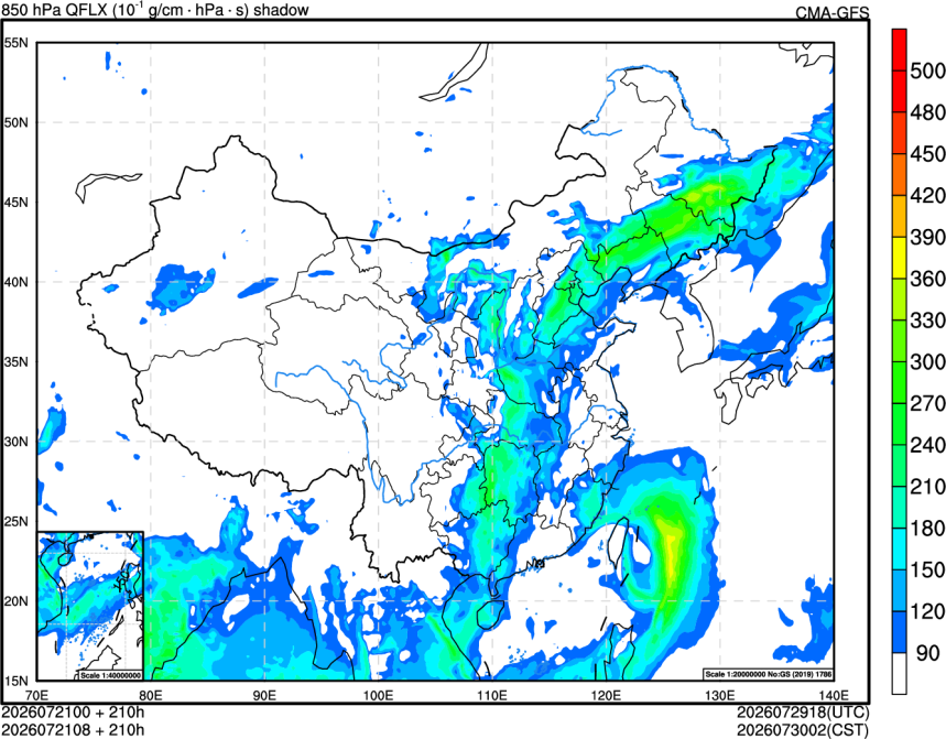 07/21 00时 +210小时