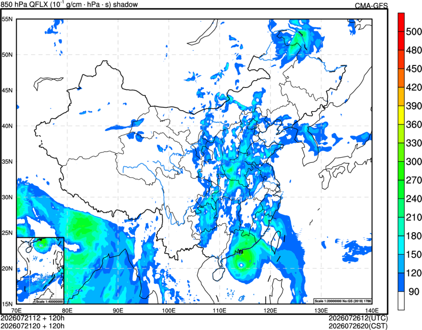 07/21 12时 +120小时