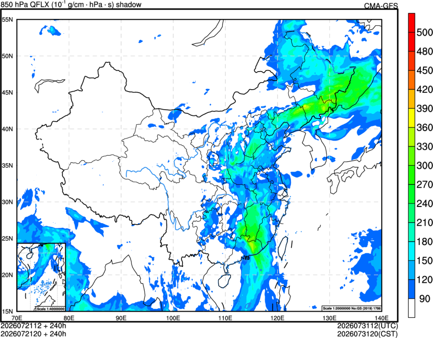 07/21 12时 +240小时