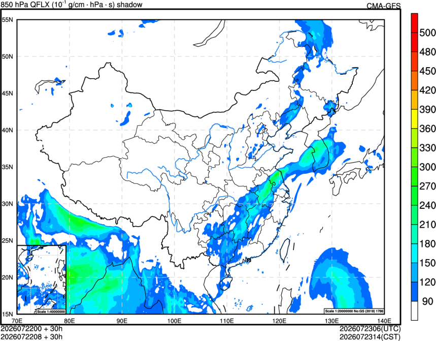 07/22 00时 +030小时
