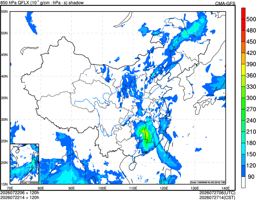 07/22 06时 +120小时