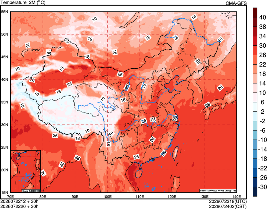 07/22 12时 +030小时
