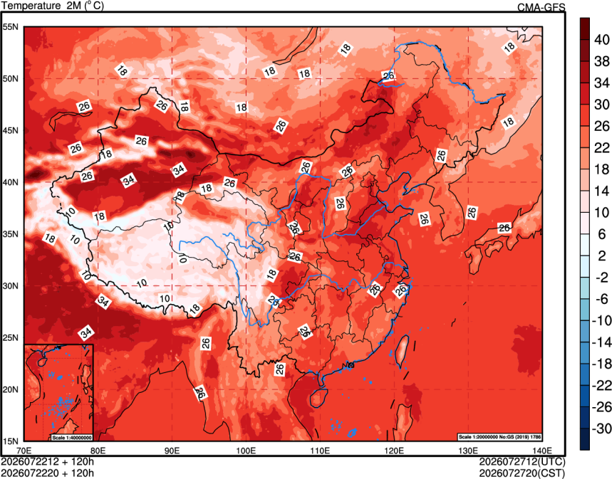 07/22 12时 +120小时