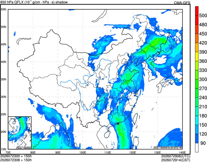 07/23 00时 +150小时