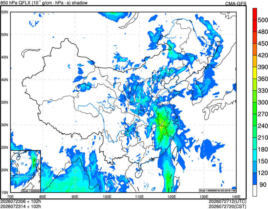07/23 06时 +102小时