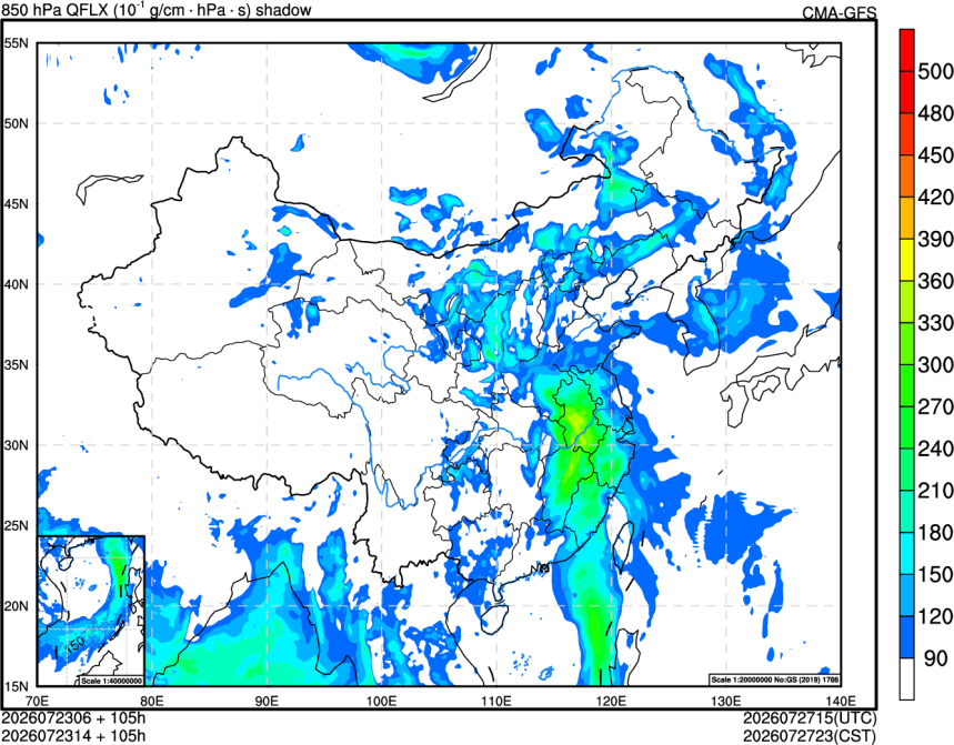 07/23 06时 +105小时