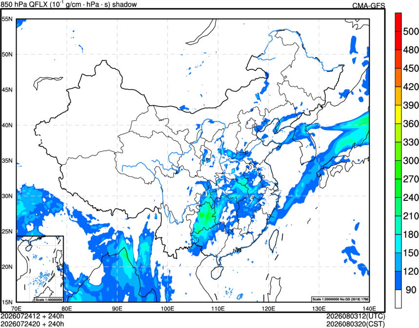 07/24 12时 +240小时