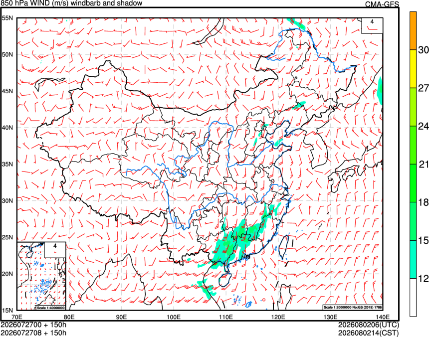 07/27 00时 +150小时