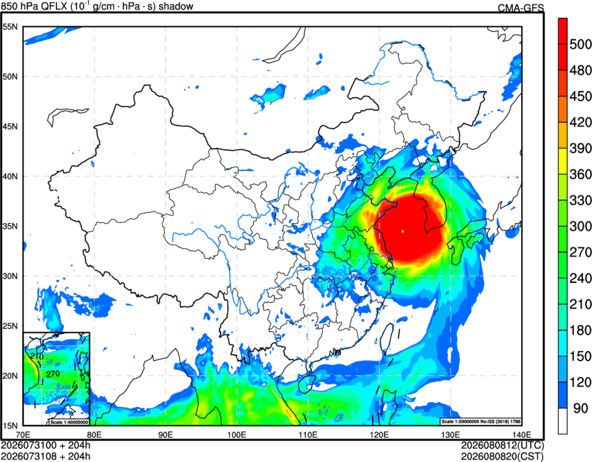 07/31 00时 +204小时