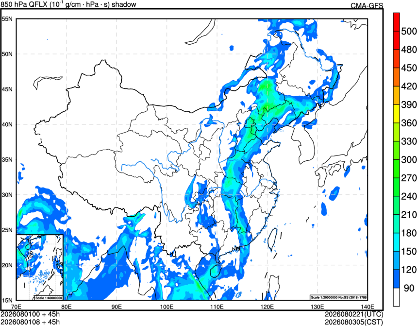 08/01 00时 +045小时