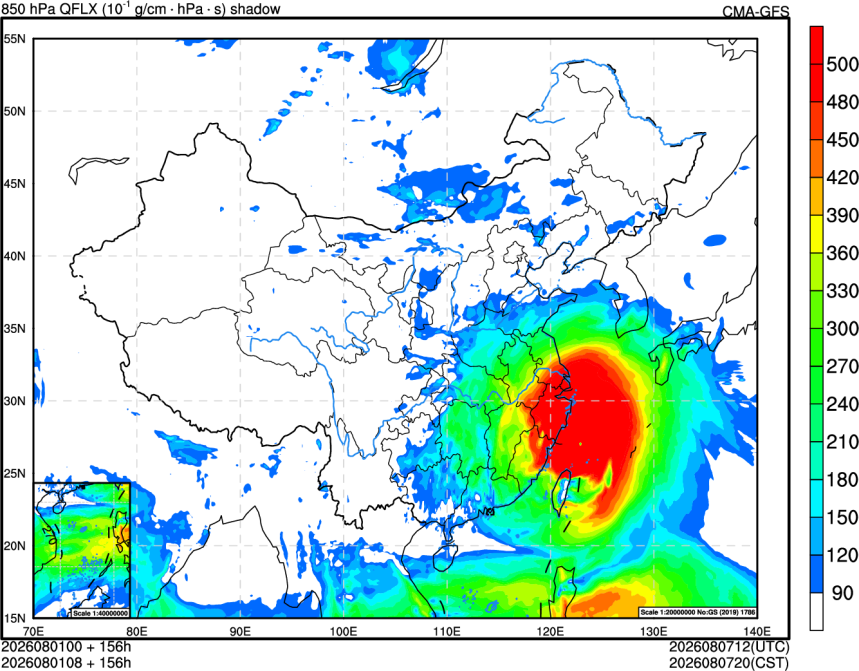 08/01 00时 +156小时