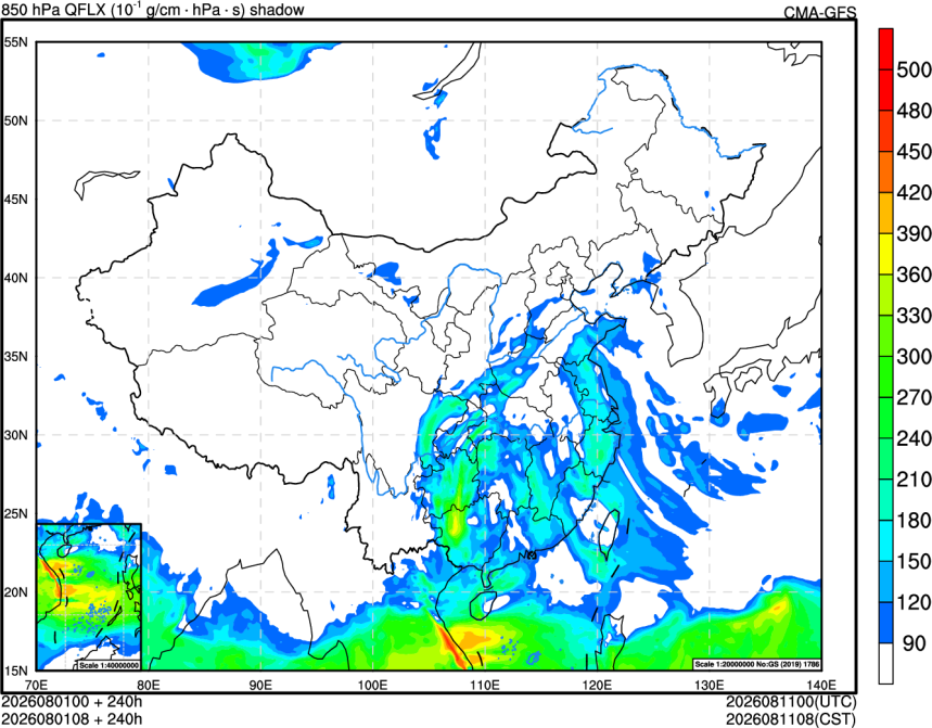 08/01 00时 +240小时