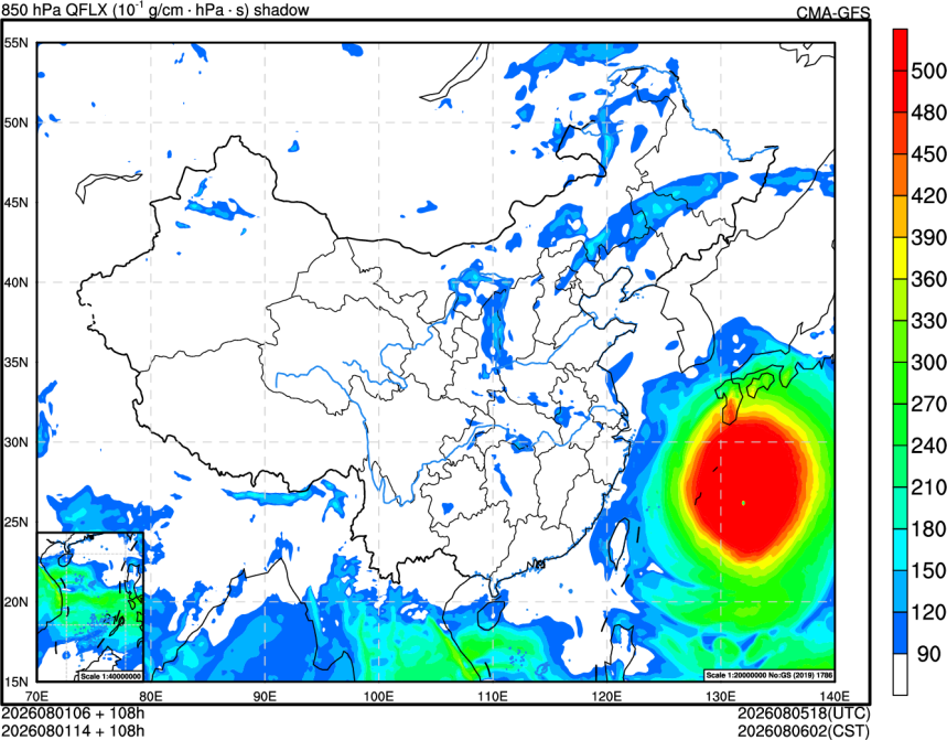 08/01 06时 +108小时