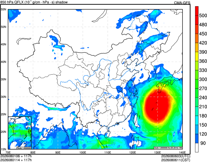 08/01 06时 +117小时