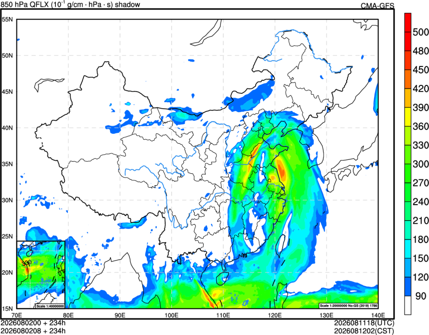 08/02 00时 +234小时