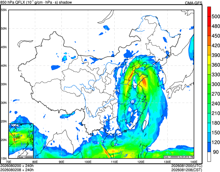 08/02 00时 +240小时