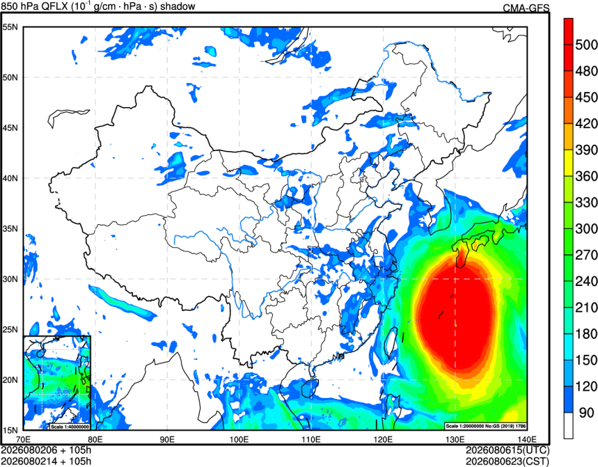 08/02 06时 +105小时