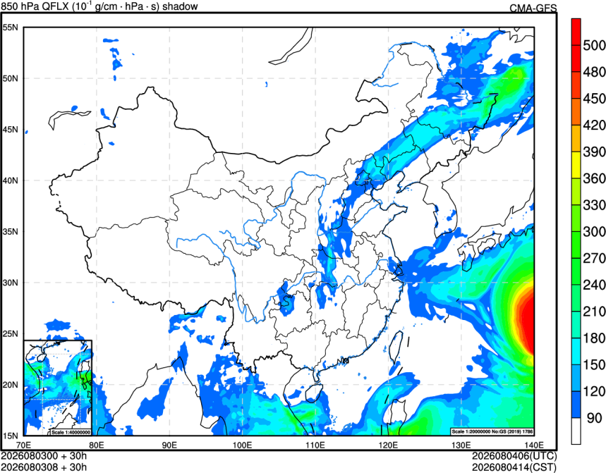 08/03 00时 +030小时