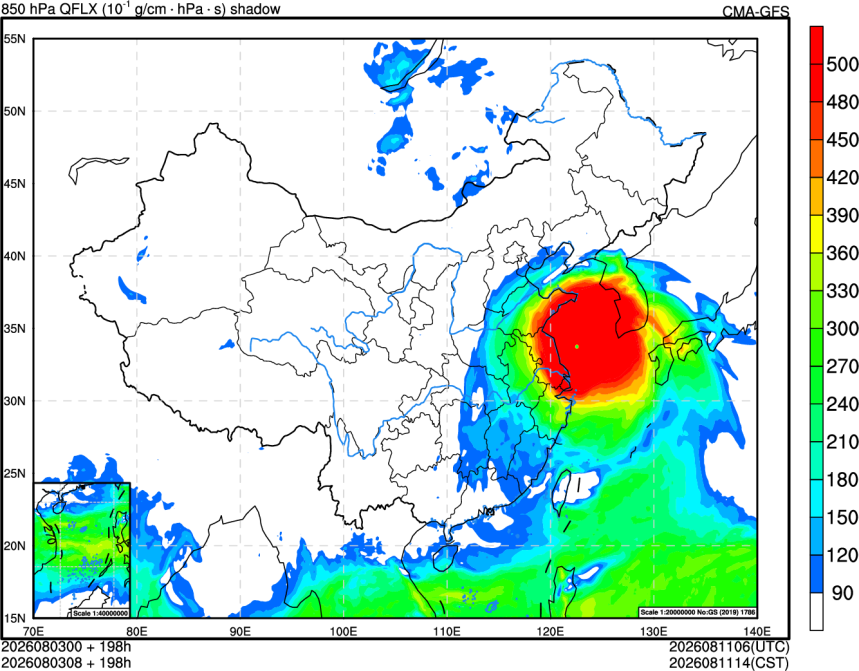 08/03 00时 +198小时