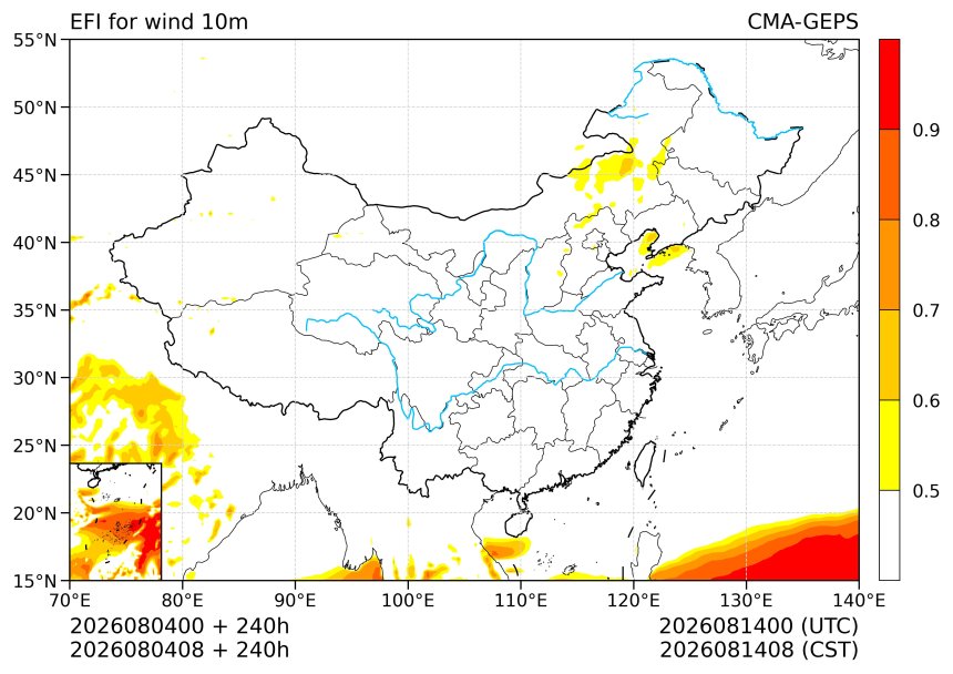 08/04 08时 +240小时