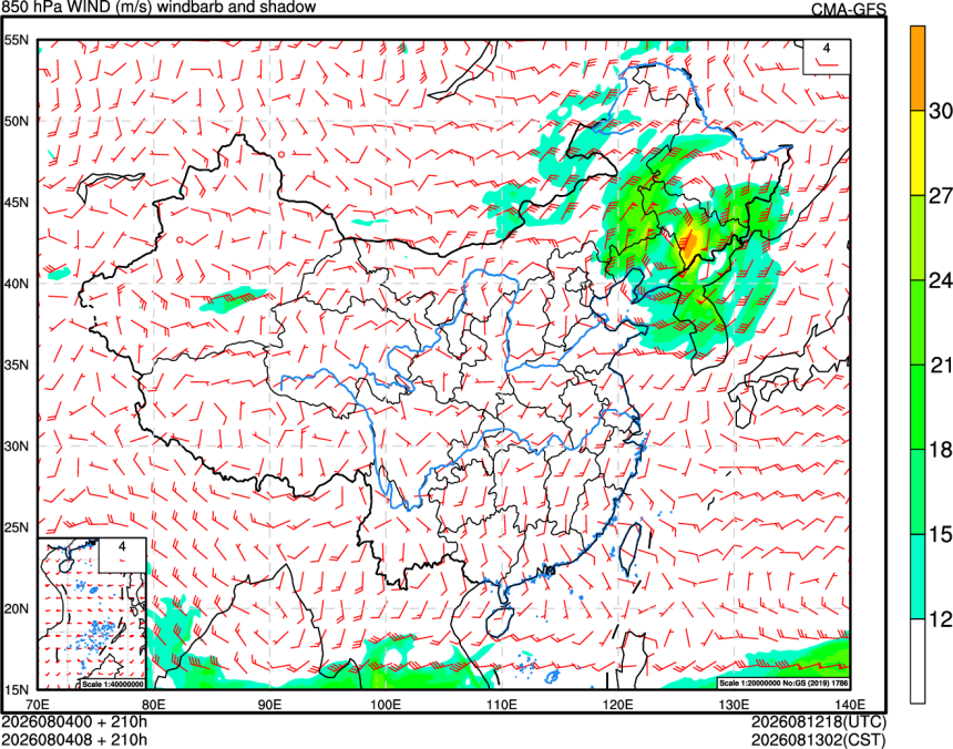 08/04 00时 +210小时