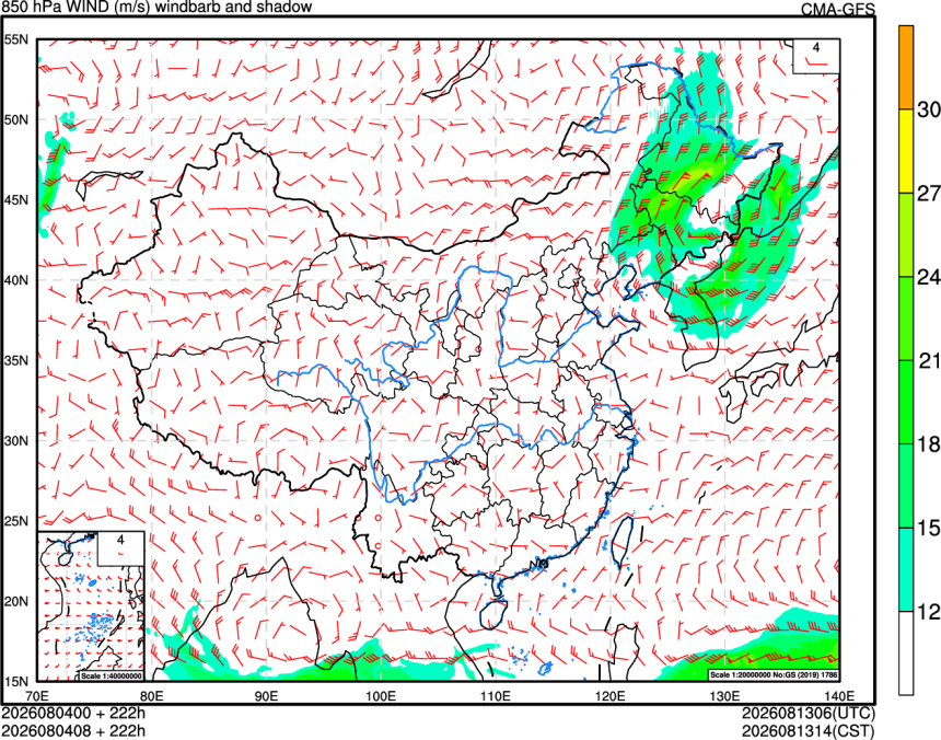 08/04 00时 +222小时
