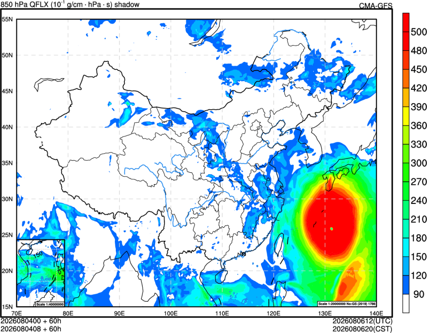 08/04 00时 +060小时