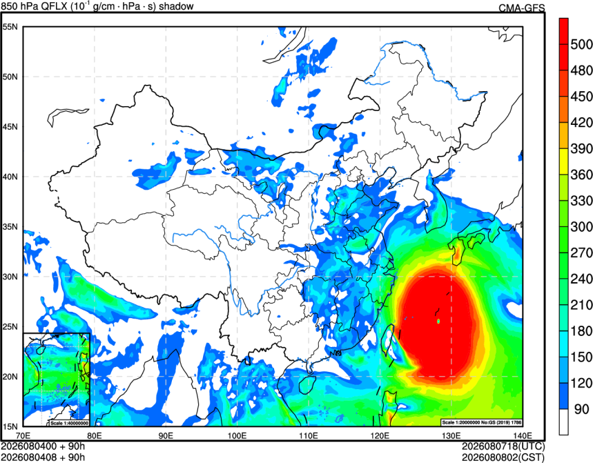 08/04 00时 +090小时