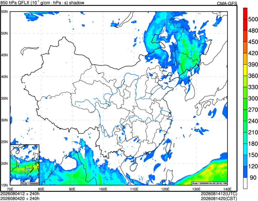 08/04 12时 +240小时