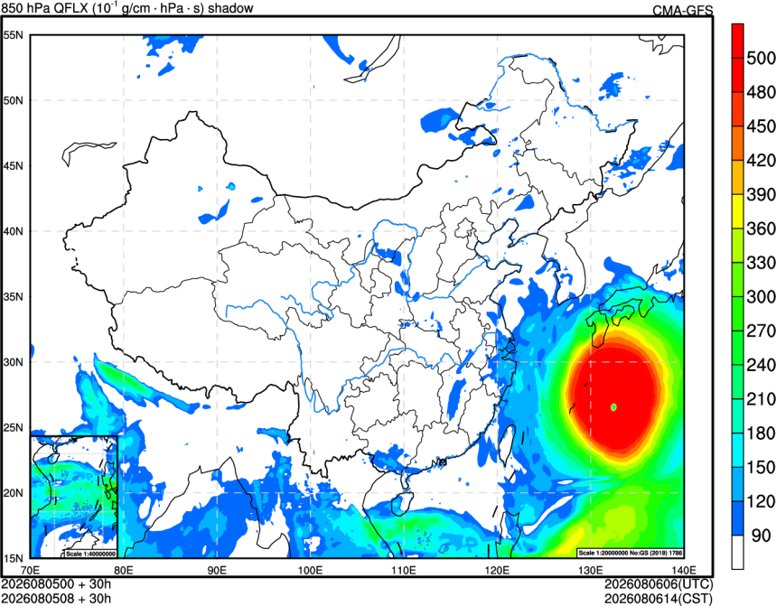 08/05 00时 +030小时