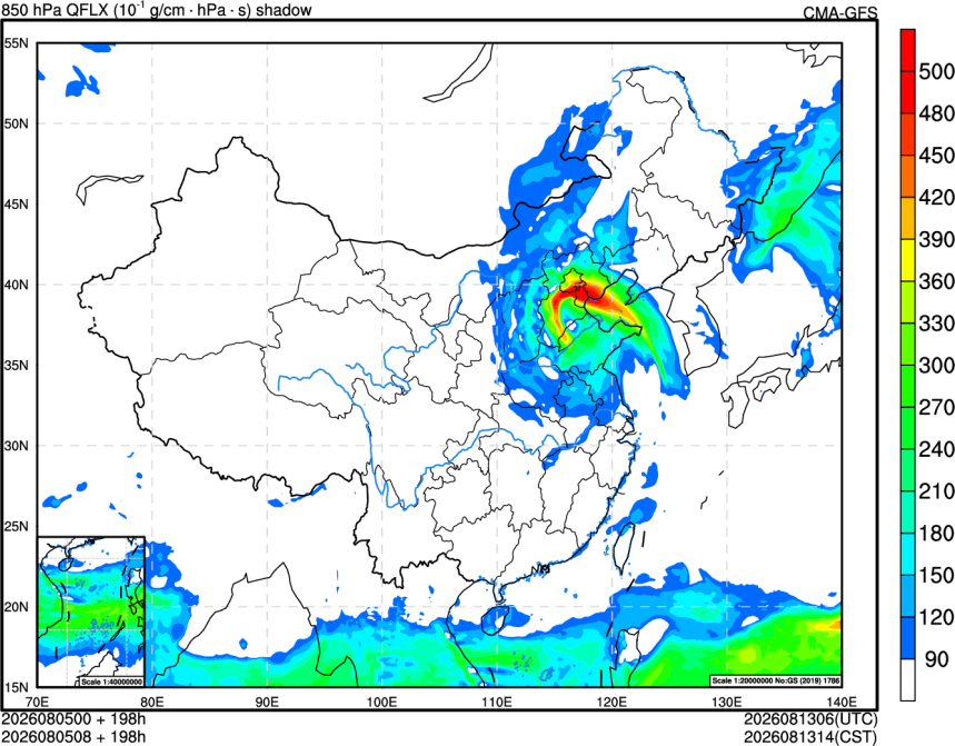 08/05 00时 +198小时