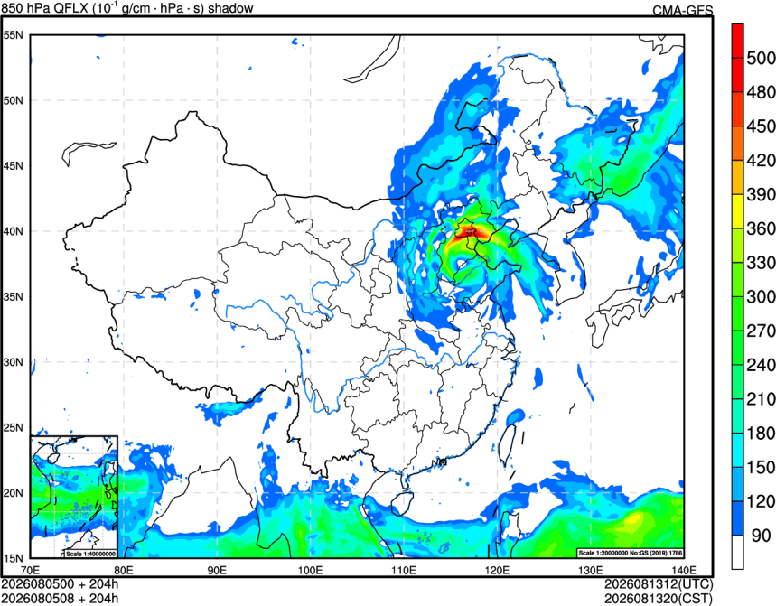 08/05 00时 +204小时