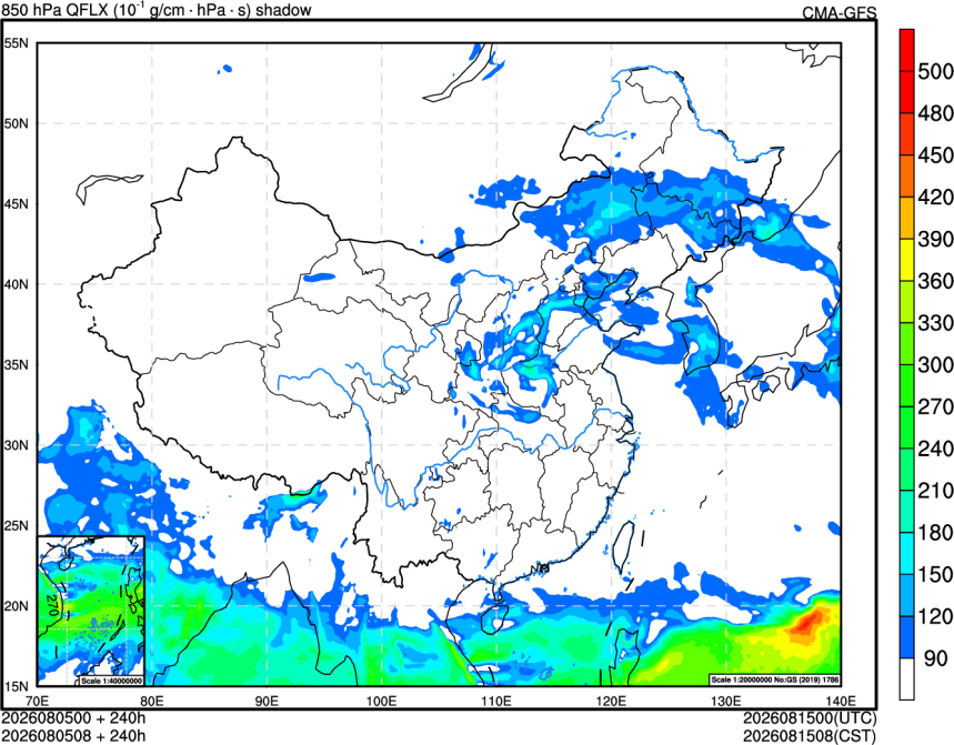 08/05 00时 +240小时