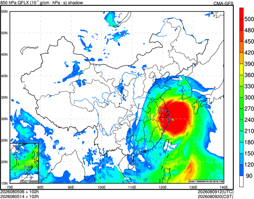 08/05 06时 +102小时