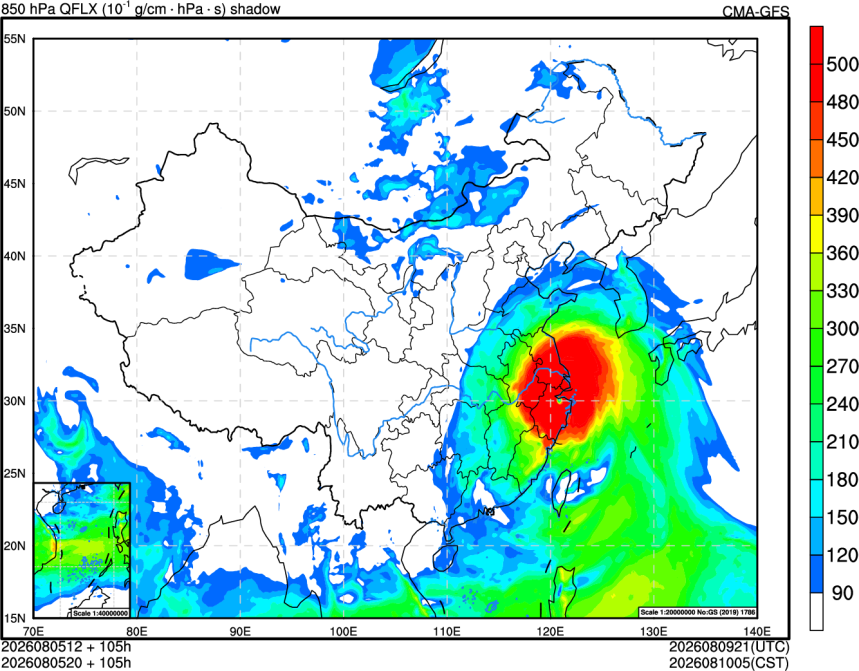 08/05 12时 +105小时