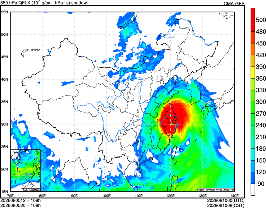 08/05 12时 +108小时