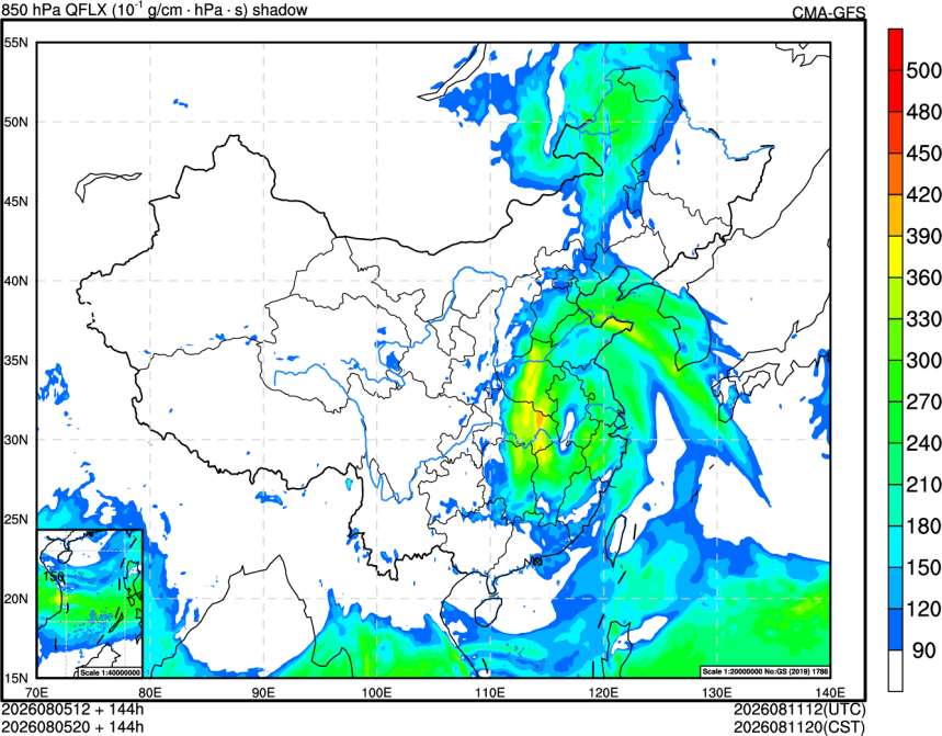 08/05 12时 +144小时